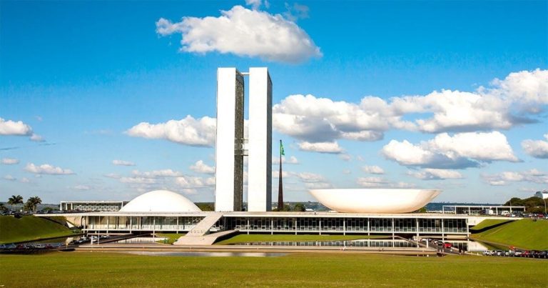 Palácio dos 3 poderes, localizado em Brasília, DF