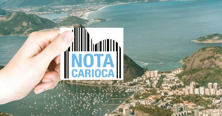 Imagem do Pão-de-Açúcar em alusão ao processo de emitir nota fiscal no Rio de Janeiro