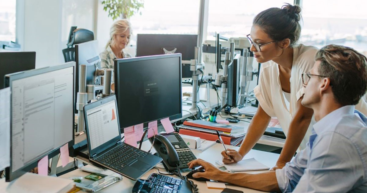 Equipe se preparando para a implantação do ERP na empresa